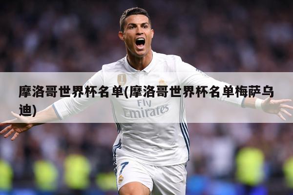 摩洛哥世界杯名單(摩洛哥世界杯名單梅薩烏迪)